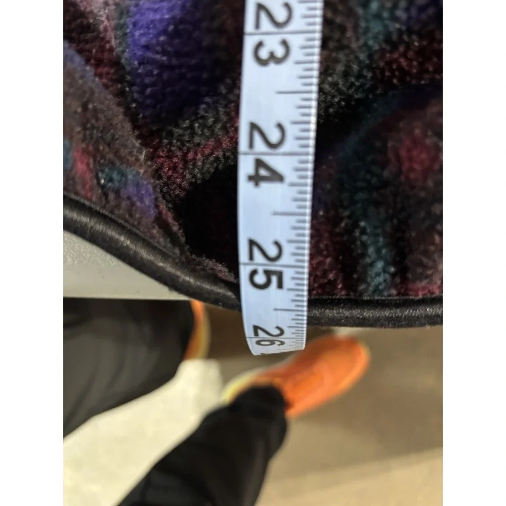 Vintage 90's REI Polar Fleece Full Zip Jacket XS Tribal Pattern - Picture 6 of 7
